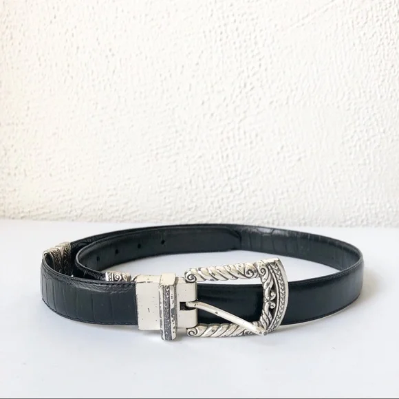 Brighton | Accessories | Vintage Brighton Black Leather And  display picture 3